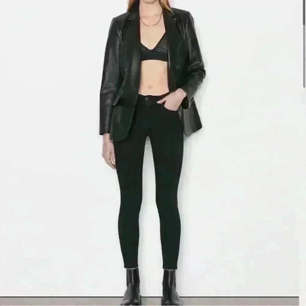 Frame Black Le High Skinny Pants size 27